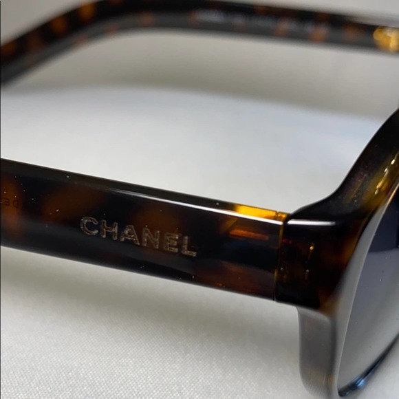 CHANEL AVIATOR BROWN CC LOGO SUNGLASSES UNISEX - Picture 5 of 9